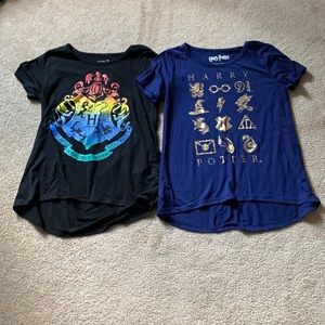 2 Harry potter tees